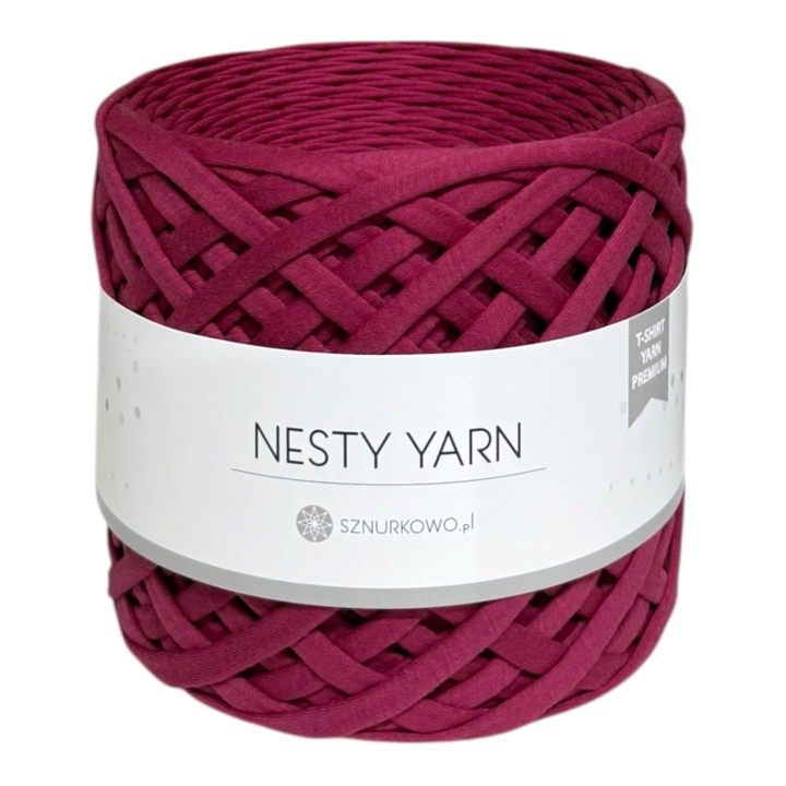 PRZEDZA T SHIRT YARN PREMIUM - MALINOWY
