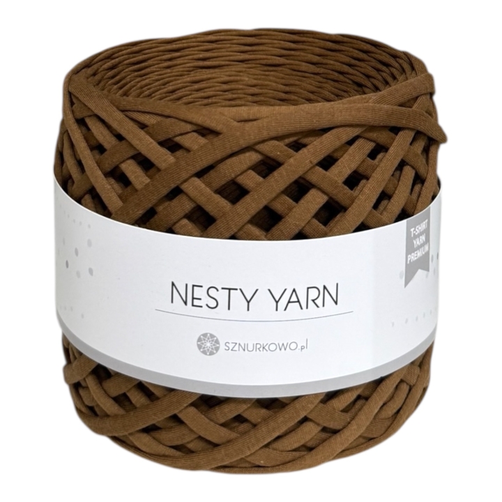 PRZĘDZA T SHIRT YARN PREMIUM - CYNAMON