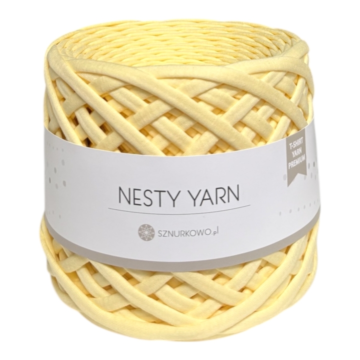 Przędza t shirt yarn premium BANANOWY