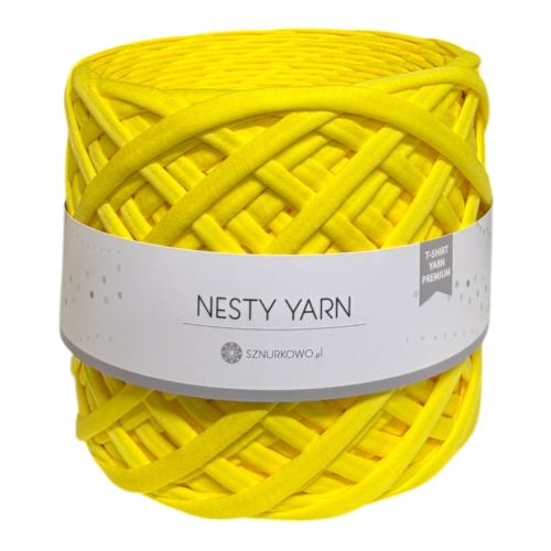 T shirt yarn premium XL CYTRYNOWY