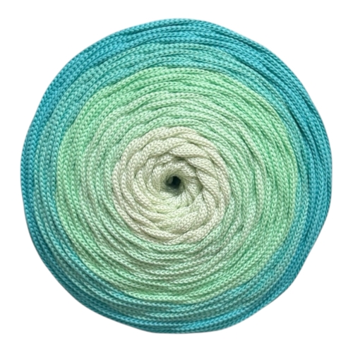 Sznurek poliestrowy płaski 5mm OMBRE 13