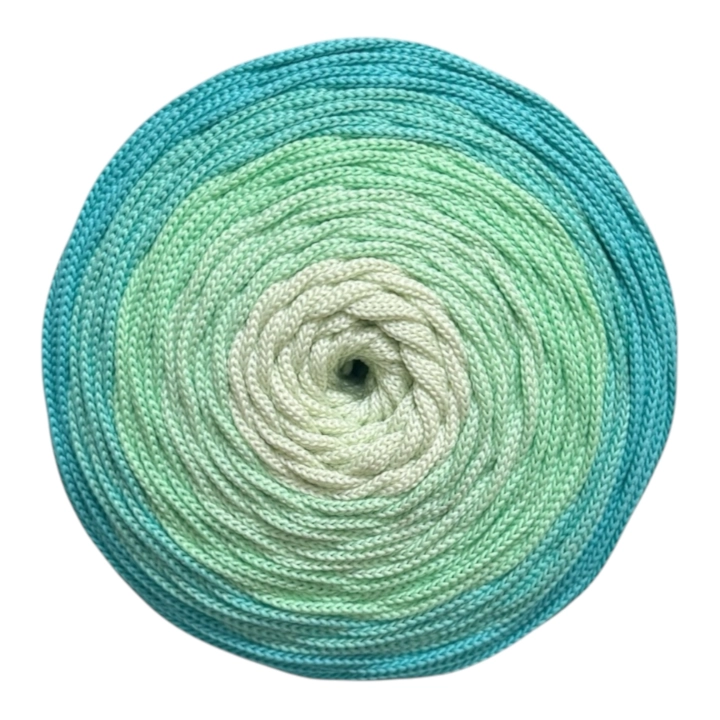 Sznurek poliestrowy płaski 5mm OMBRE 13