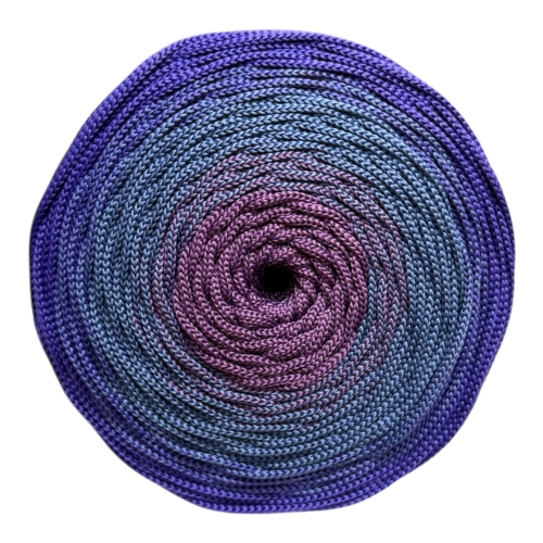 Sznurek poliestrowy płaski 5mm OMBRE