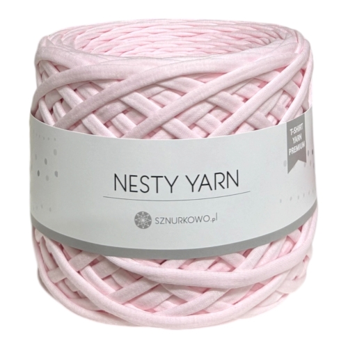 T-shirt yarn premium RÓŻOWA MGŁA