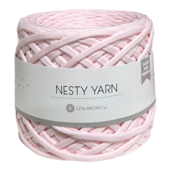 T-shirt yarn premium RÓŻOWA MGŁA