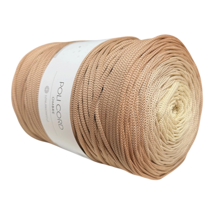 Sznurek poliestrowy płaski 5mm OMBRE