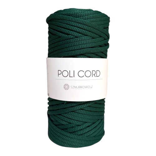 Sznurek poliestrowy płaski 5mm JODŁA